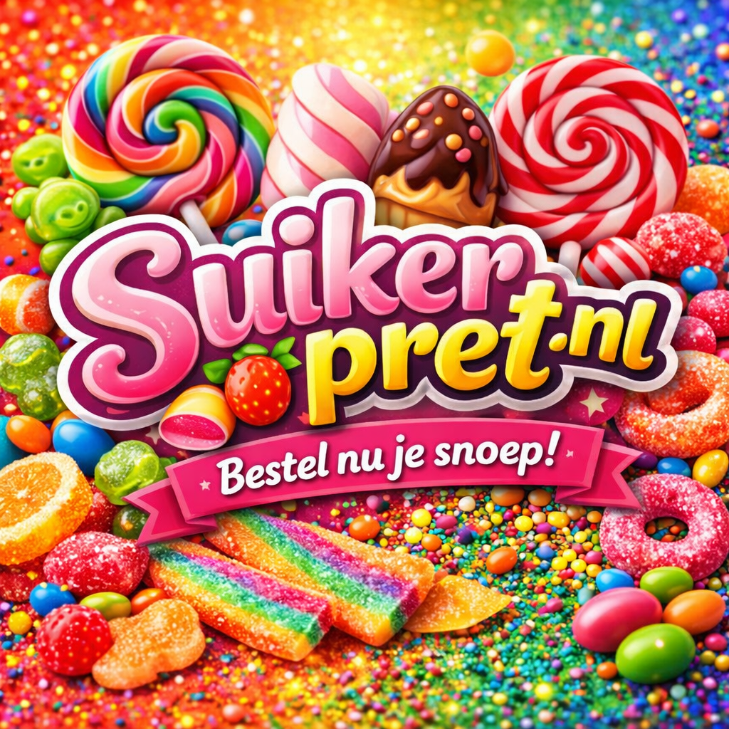 Blogpost Suikerpret.nl is geopend: dé nieuwe online snoepwinkel voor échte snoepliefhebbers